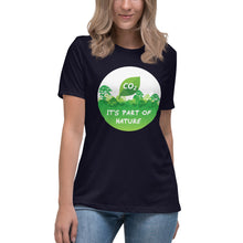 Load image into Gallery viewer, CO2 It's Part of Nature Short Sleeve Women's Fashion Fit T-Shirt