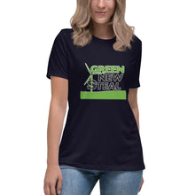 Load image into Gallery viewer, Green New Steal Short Sleeve Women's Fashion Fit T-Shirt