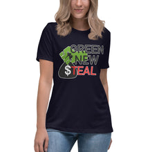 Load image into Gallery viewer, Green New Steal Short Sleeve Women's Fashion Fit T-Shirt