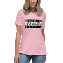 Load image into Gallery viewer, "Captured American Lives Matter" Women's Fashion Fit T-Shirt
