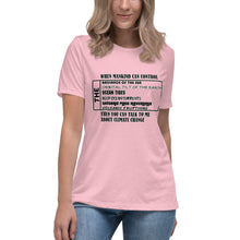 Load image into Gallery viewer, When Mankind Can Control Short Sleeve Women's Fashion Fit T-Shirt