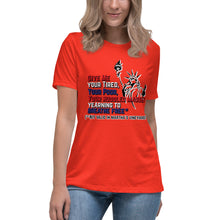 Load image into Gallery viewer, Give Me Your Tired But Not in Martha's Vineyard Short Sleeve Women's Fashion Fit T-Shirt