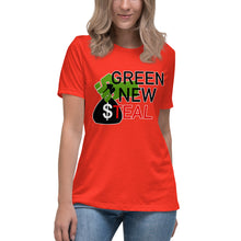 Load image into Gallery viewer, Green New Steal Short Sleeve Women's Fashion Fit T-Shirt