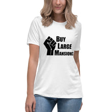 Load image into Gallery viewer, "Buy Large Mansions" Women's Fashion Fit T-shirt