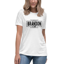 Load image into Gallery viewer, "Let's Go Brandon / FJB" Women's Fashion Fit T-Shirt