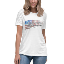 Load image into Gallery viewer, "I established the Constitution of this Land" Short Sleeve Women's Fashion Fit T-Shirt
