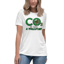 Load image into Gallery viewer, CO2 Is Not A Pollutant Short Sleeve Women's Fashion Fit T-Shirt