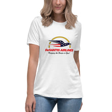Load image into Gallery viewer, DeSantis Airlines Short Sleeve Women's Fashion Fit T-Shirt