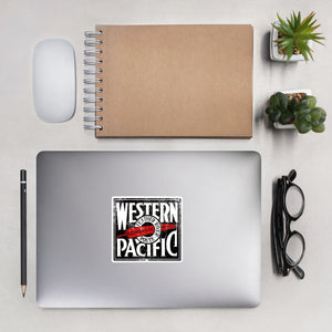 Western Pacific Railroad Bubble-free stickers