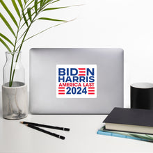 Load image into Gallery viewer, BIDEN HARRIS 2024 America First Bubble-free stickers
