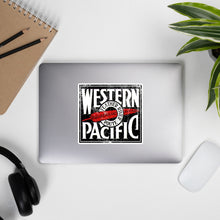 Load image into Gallery viewer, Western Pacific Railroad Bubble-free stickers
