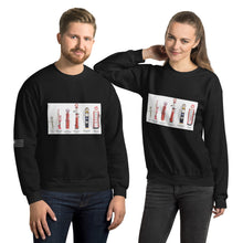 Load image into Gallery viewer, History of Gas Pumps Men&#39;s Sweatshirt
