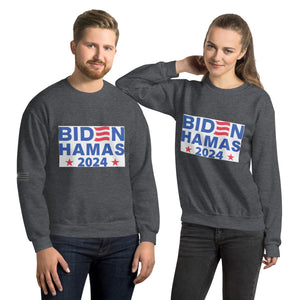 BIDEN HAMAS 2024 Men's Sweatshirt