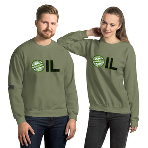 OIL: 100 Percent Organic Men's Sweatshirt