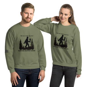 Bigfoot Biden Men's Sweatshirt