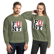 Load image into Gallery viewer, F U NY Women&#39;s Sweatshirt
