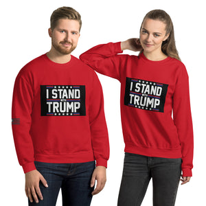 I Stand With Trump Men's Sweatshirt