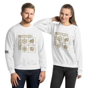 Climate Change Four Seasons Men's Sweatshirt