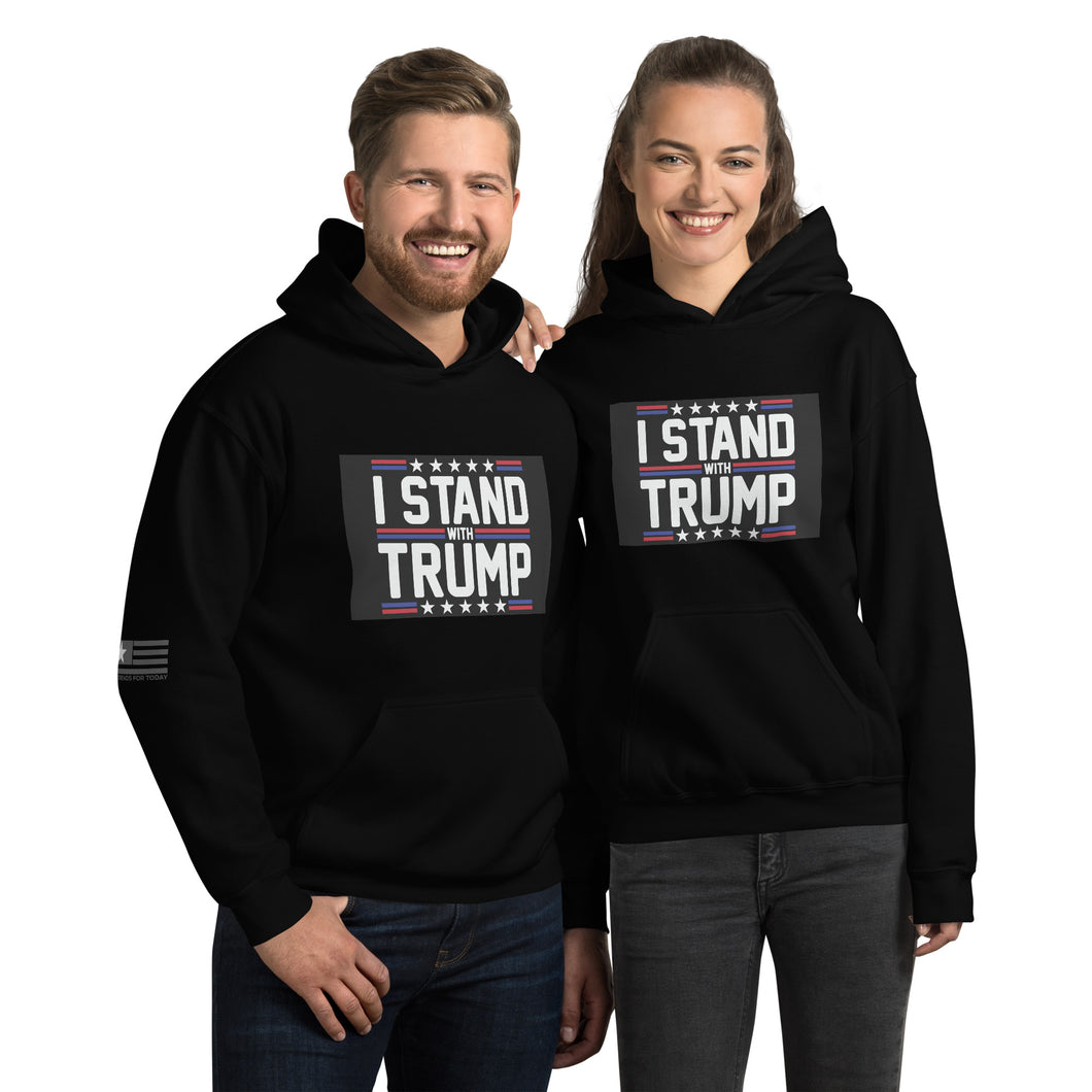 I Stand With Trump Men's Hoodie