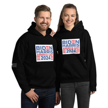 Load image into Gallery viewer, BIDEN HARRIS 2024 America Last Women&#39;s Hoodie
