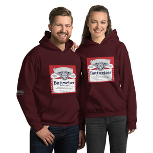 Buttweiser Men's Hoodie