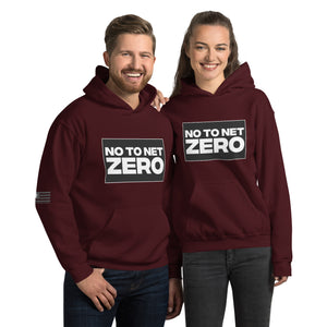 No To Net Zero Men's Hoodie