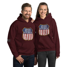 Load image into Gallery viewer, Union Pacific Railroad Women&#39;s Hoodie
