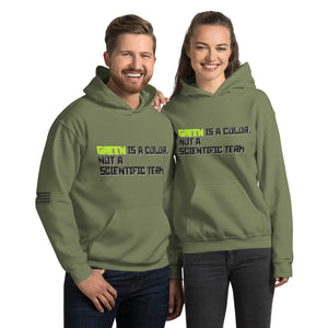 Green is a Color, Not a Scientific Term Men's Hoodie