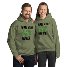 Load image into Gallery viewer, Man Made Climate Change Denier Men&#39;s Hoodie
