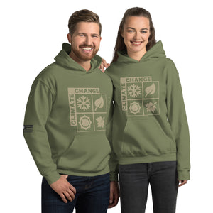 Climate Change Four Seasons Men's Hoodie