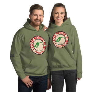 I Love Fossil Fuel Women's Hoodie