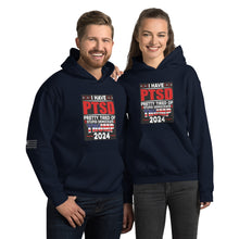 Load image into Gallery viewer, I Have PTSD: Pretty Tired of Stupid Democrats Men&#39;s Hoodie
