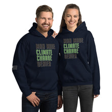 Load image into Gallery viewer, Man Made Climate Change Denier Men&#39;s Hoodie
