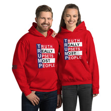 Load image into Gallery viewer, TRUMP Truth Really Upsets Most People Men&#39;s Hoodie
