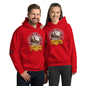 Denver and Rio Grande Railroad Scenic Route Men's Hoodie