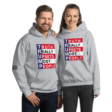 Load image into Gallery viewer, TRUMP Truth Really Upsets Most People Men&#39;s Hoodie
