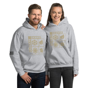 Climate Change Four Seasons Men's Hoodie