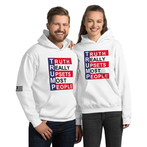 TRUMP Truth Really Upsets Most People Men's Hoodie