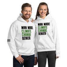Load image into Gallery viewer, Man Made Climate Change Denier Women&#39;s Hoodie
