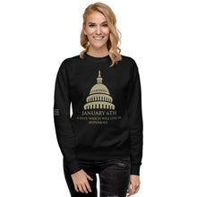 Load image into Gallery viewer, January 6th A Date That Will Live In Hyperbole Women&#39;s Sweatshirt
