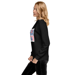 BIDEN HARRIS 2024 America Last Women's Sweatshirt