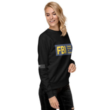 Load image into Gallery viewer, Federal Bureau of Insurrection Women&#39;s Sweatshirt
