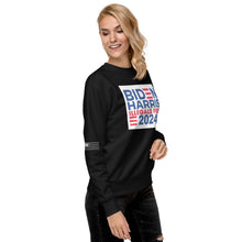 Load image into Gallery viewer, BIDEN HARRIS 2024 Illegals First Women&#39;s Sweatshirt
