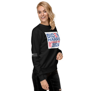 BIDEN HARRIS 2024 Illegals First Women's Sweatshirt