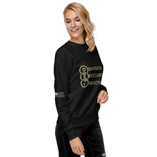 Load image into Gallery viewer, DEI Division Exclusion Indoctrination Women&#39;s Sweatshirt
