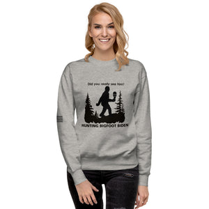 Bigfoot Biden Women's Sweatshirt
