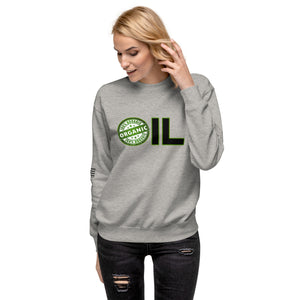 OIL: 100 Percent Organic Women's Sweatshirt