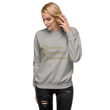 Load image into Gallery viewer, DEI Division Exclusion Indoctrination Women&#39;s Sweatshirt
