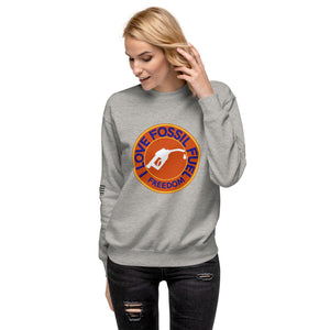 I Love Fossil Fuel Women's Sweatshirt