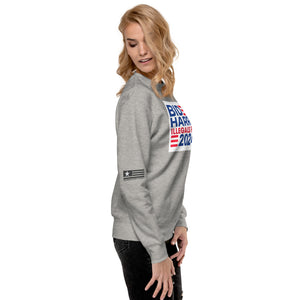 BIDEN HARRIS 2024 Illegals First Women's Sweatshirt